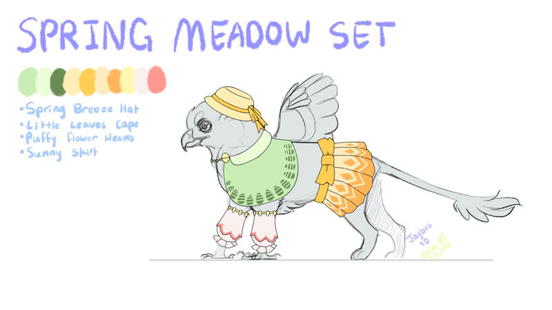 Spring Meadow Set (baby, Easter event)